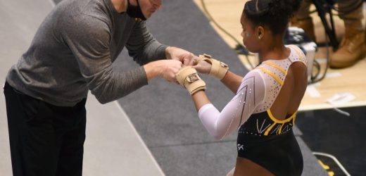 Freshmen standouts push Missouri gymnastics into top 10