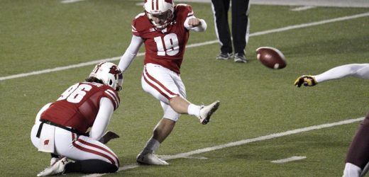 Kicker Collin Larsh leaving Wisconsin to chase NFL