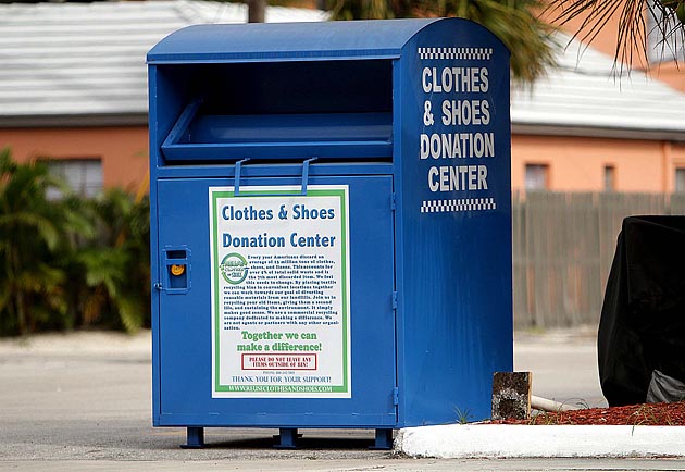 Clothing Drop Off Bins Come Under Scrutiny