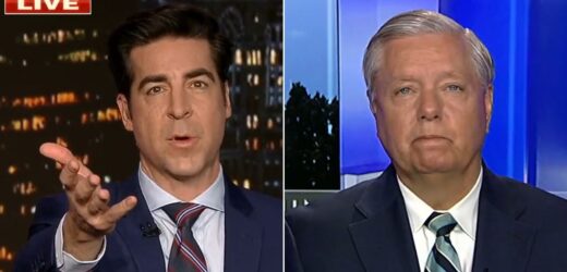 Defeated Look Comes Over Lindsey Graham as Jesse Watters Reveals Truth About Bill He’s Co-Sponsoring